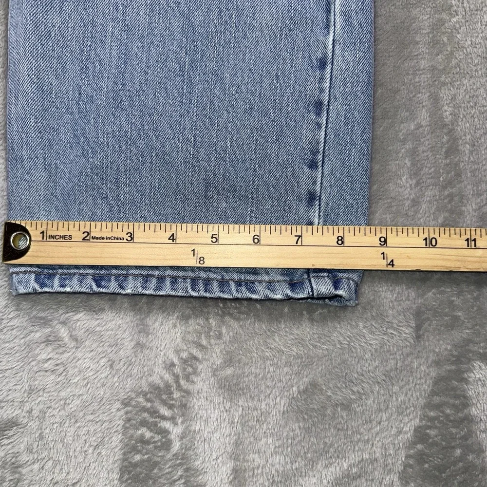 Vintage Levi's 505 Jeans Mens 35x33 Regular Fit Straight Leg 2000s Batwing‎ Y2K